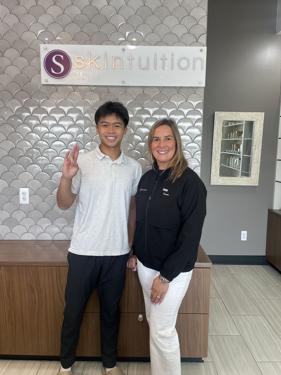Nathan Vo with a Vo Creative Co. client